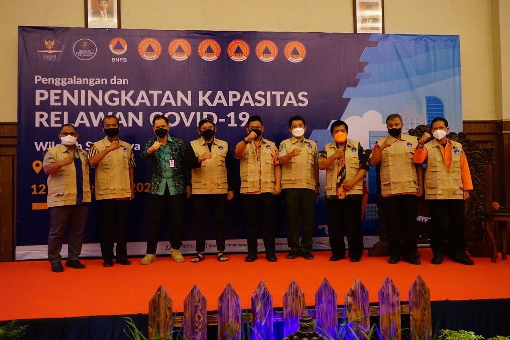  Satgas Relawan COVID-19 Tingkatkan Kapasitas 1000 Relawan Wilayah Solo Raya