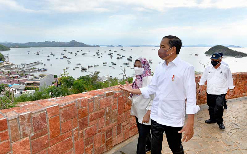  Presiden Joko Widodo Resmikan Kawasan Wisata Puncak Waringin di Labuan Bajo