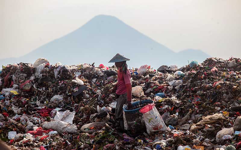  Setiap Hari Dapat Kiriman Sampah 500 Ton, TPA Sampah di Sidoarjo Hampir Penuh,