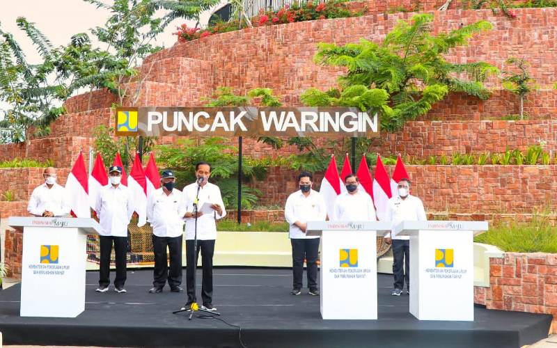  Resmikan Puncak Waringin, Jokowi: Wajah Labuan Bajo Kini Berubah