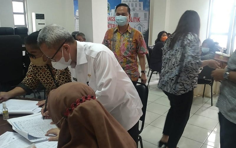  Pegawai Badan Kesbangpol Pemprov Sumut Tiba-tiba Tes Urine, Begini Hasilnya