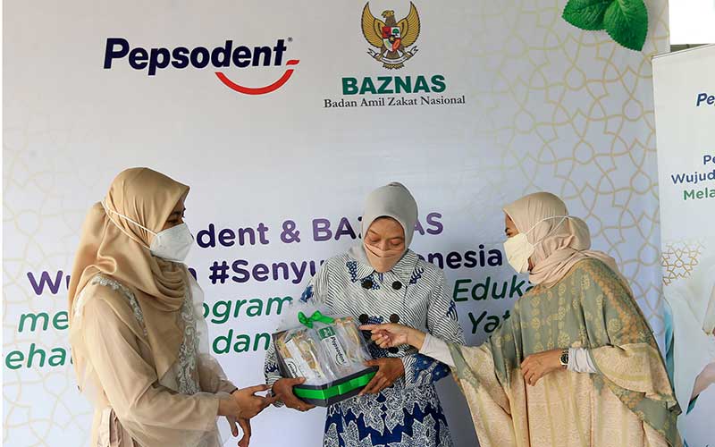  Kolaborasi Pepsodent dan BAZNAS Wujudkan #SenyumIndonesia