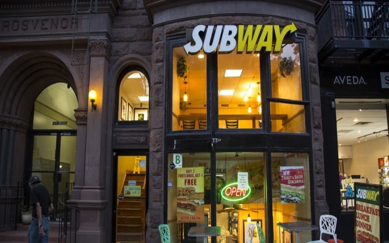 Ilustrasi gerai Subway/ Bisnis