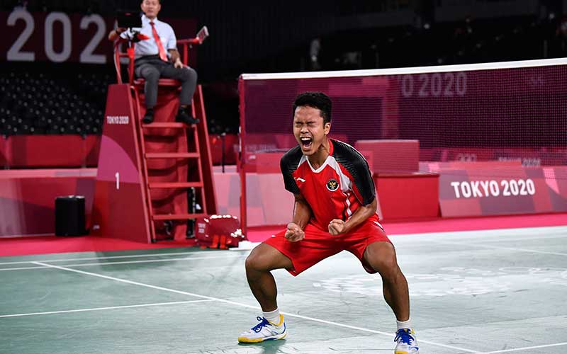  Hasil Piala Thomas Indonesia vs China: Ginting Menang, Skor 1-0