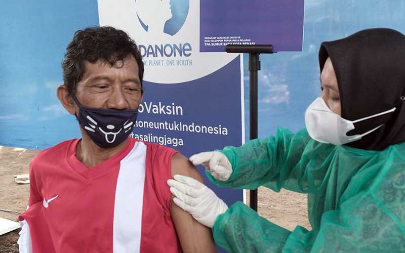  Danone Indonesia Gelar Sentra Vaksinasi Covid-19 di Bekasi