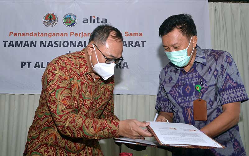  PT Alita Praya Mitra Akan Bangun Sarana Komunikasi Jaringan Kabel Serat Optik di Taman Nasional Bali Barat