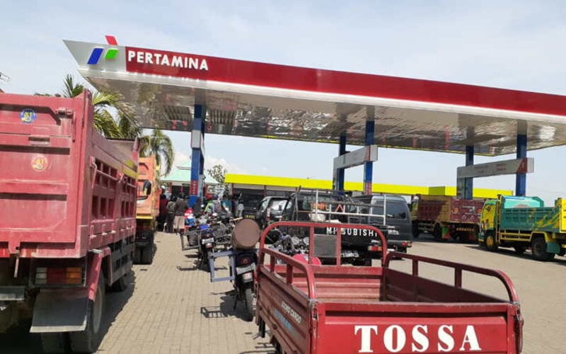  Antrean Pembeli Solar Terpantau Terjadi di Madiun