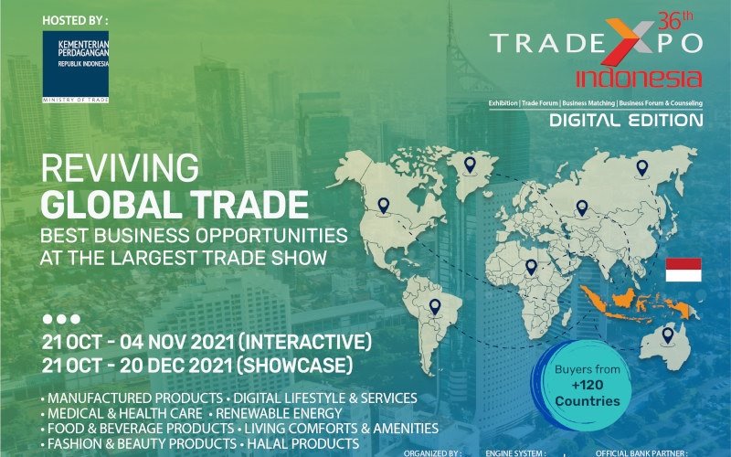  Belum Dibuka, Trade Expo Indonesia 2021 Telah Jaring 2.200 Calon Buyer