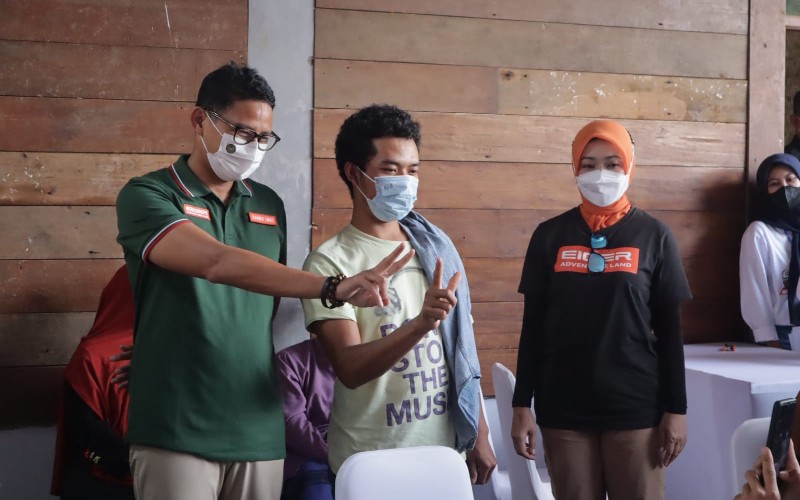  JQR Gandeng Eiger dan Korem 061 Kebut Vaksinasi di Bogor 