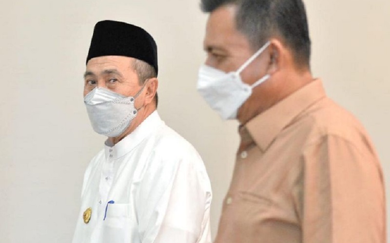  Bupati Kuansing Jadi Tersangka di KPK, Gubernur Riau Tunjuk Wakil Bupati Sebagai Plt