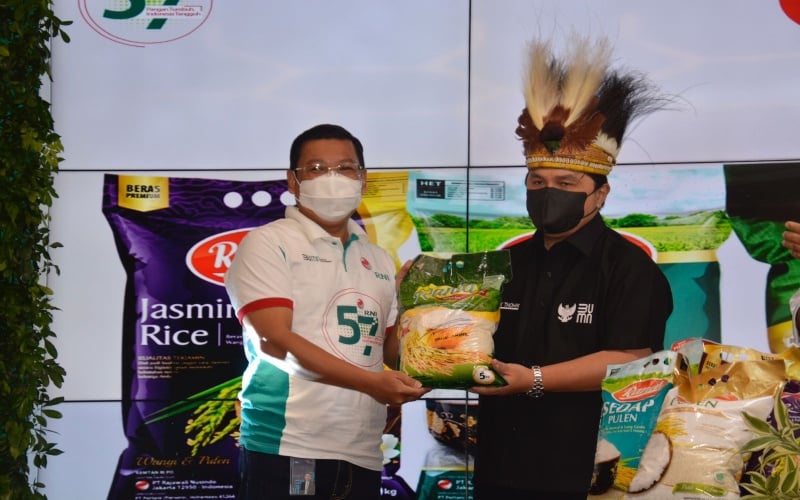  Transformasi Ekosistem Pangan, RNI Resmikan Produk Retail Pangan