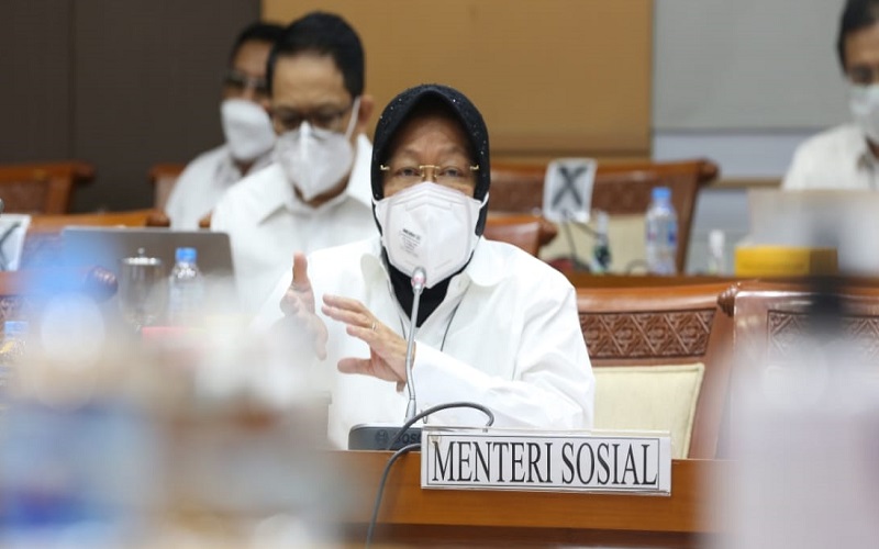  Realisasi Anggaran Kementerian Sosial per 3 Oktober Masih di Bawah 70 Persen
