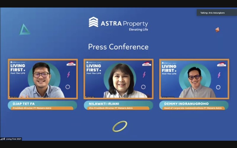  Peringati HUT ke-5, Astra Property Gelar Living First 2021