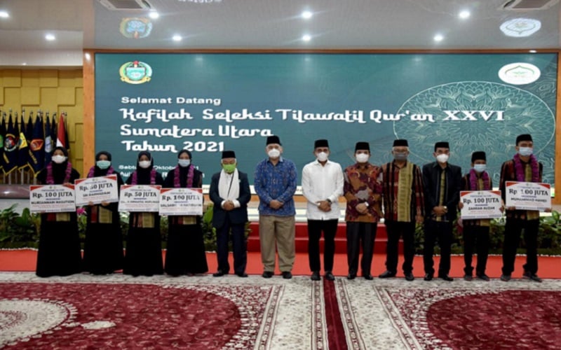  Utusan Sumut Kembali Cetak Prestasi pada Ajang Seleksi Tilawatil Quran Nasional XXVI