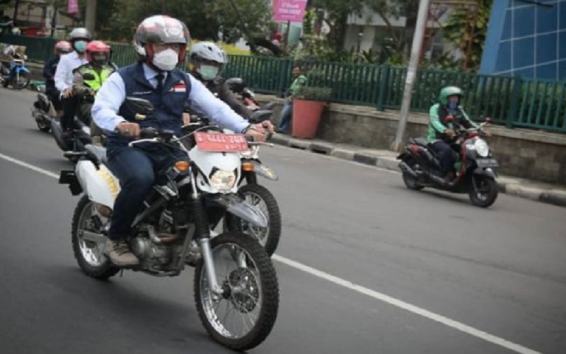  Pemotor Naik Trotoar, Ridwan Kamil Marah