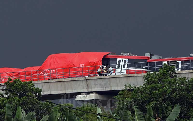  Kereta LRT Jabodebek Alami Kecelakaan di Jalur Layang