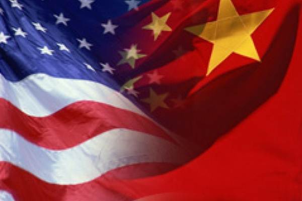 Bendera AS dan China/newline