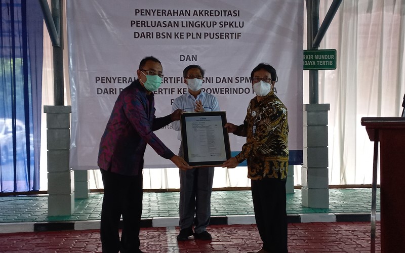  Akreditasi BSN, PLN Pusertif Jadi Lembaga Sertifikasi Produk SPKLU