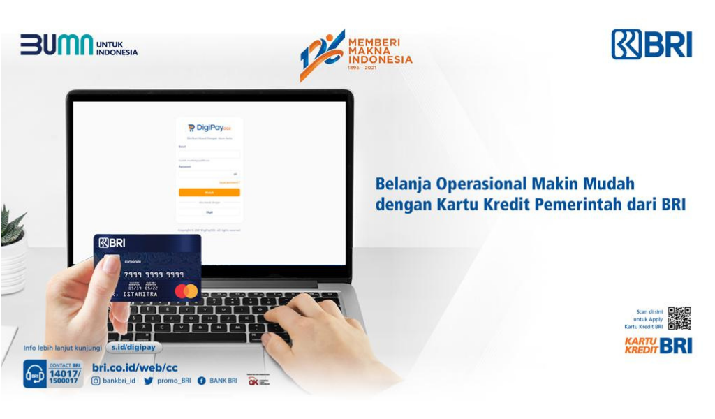  BRI Dukung Optimalisasi Penggunaan Kartu Kredit Pemerintah di Era Digital