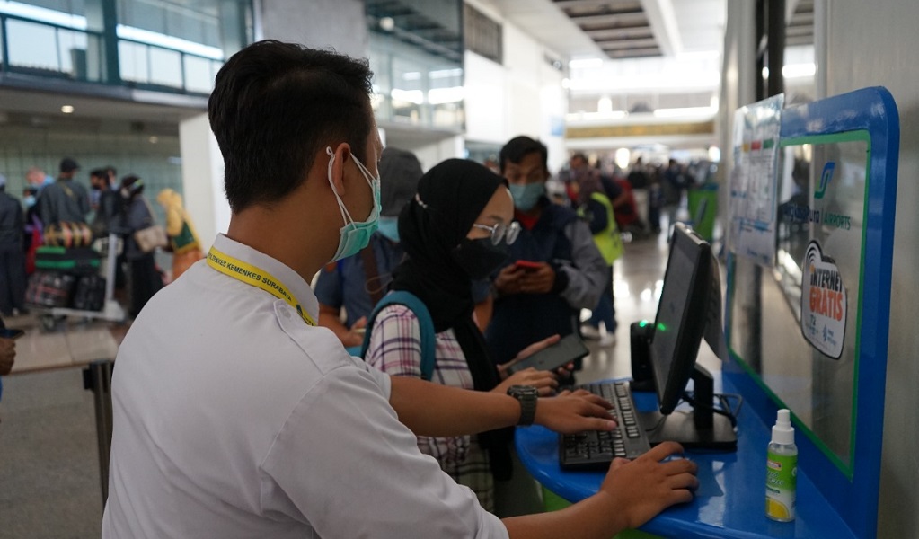 Perubahan Jangka Waktu Dokumen Kesehatan PCR Berlaku 3x24 Jam dari dan Menuju Bandara Juanda