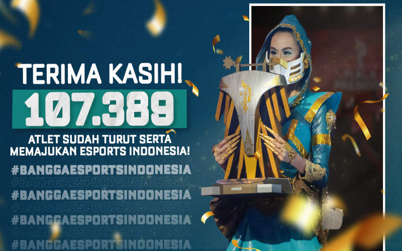  Peserta Piala Presiden Esports 2021 Tembus 107 Ribu Atlet, Persaingan Berjalan Ketat