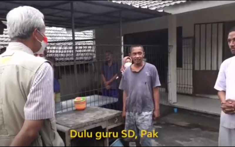 Kocak, Video Ganjar Pranowo Berkunjung di Griya PMI Peduli Jebres Solo Buat Ketawa Netizen