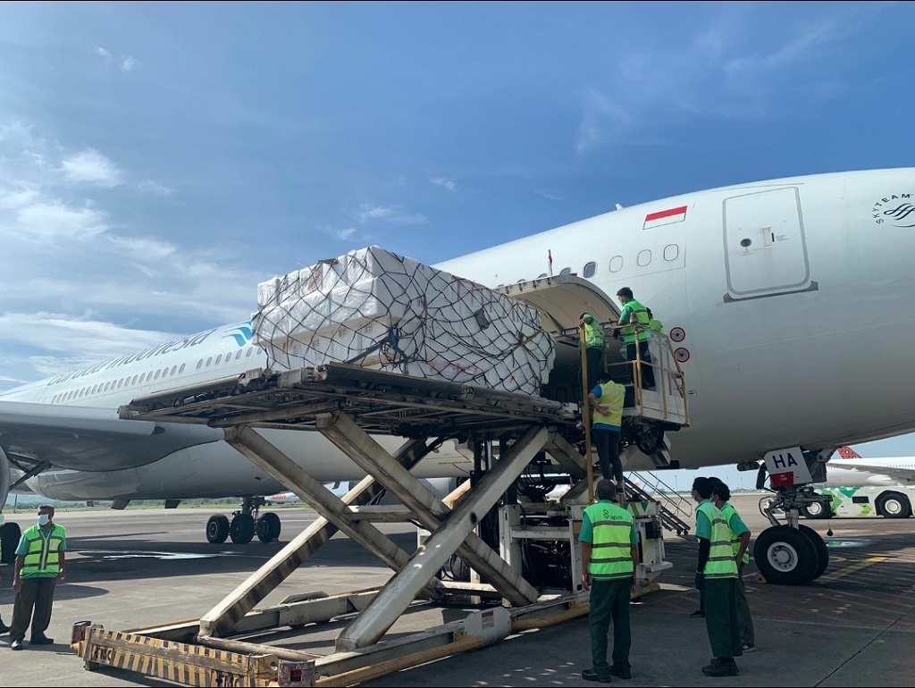  Angkasa Pura I Dukung Layanan Direct Flight Komoditas Ekspor Makassar - Hongkong