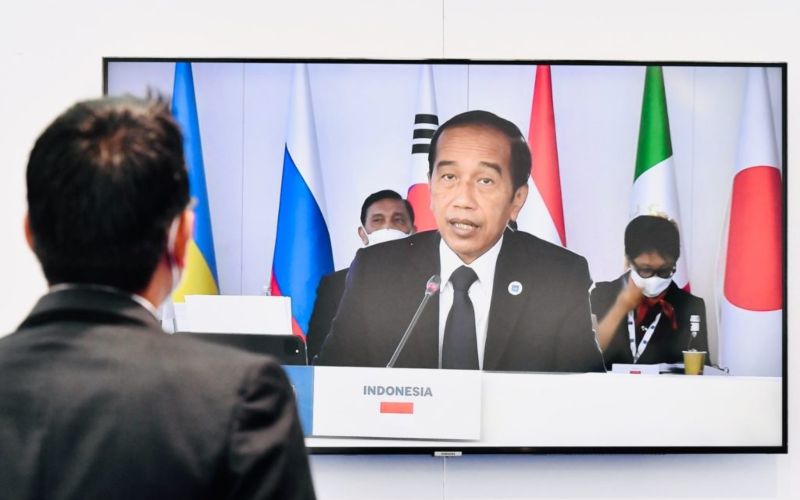  Jokowi: Indonesia Ingin G20 Jadi Contoh Atasi Perubahan Iklim