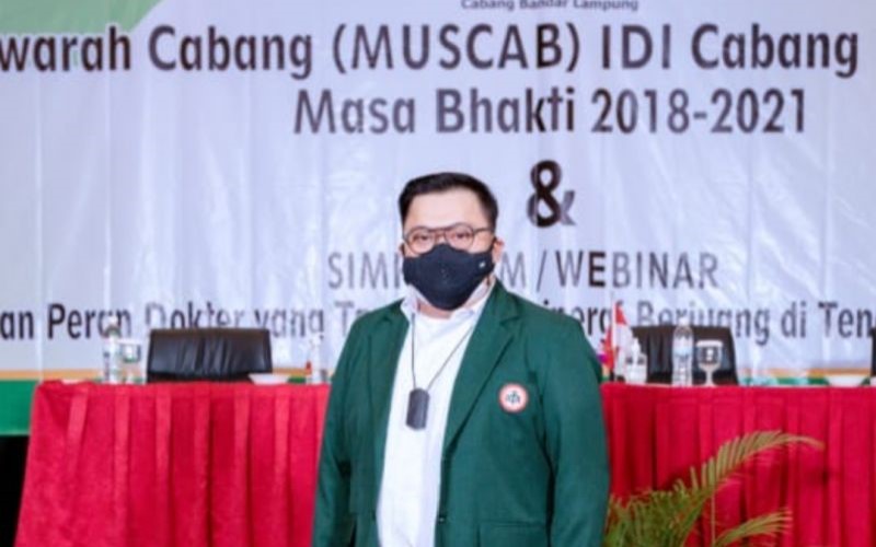  Kasus Covid-19 Melandai, IDI Bandar Lampung Ingatkan Agar Tak Lengah