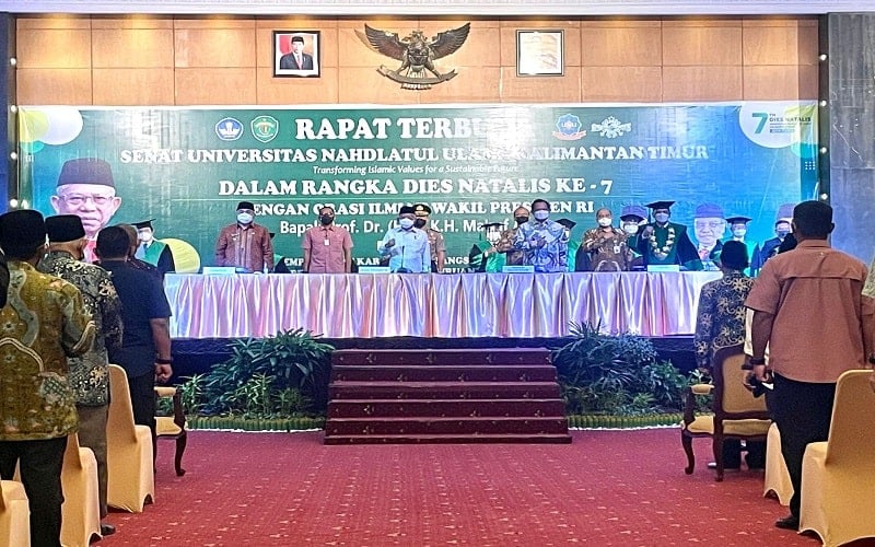  Pesan Wapres Ma\'ruf Amin di Depan Mahasiswa di Kaltim