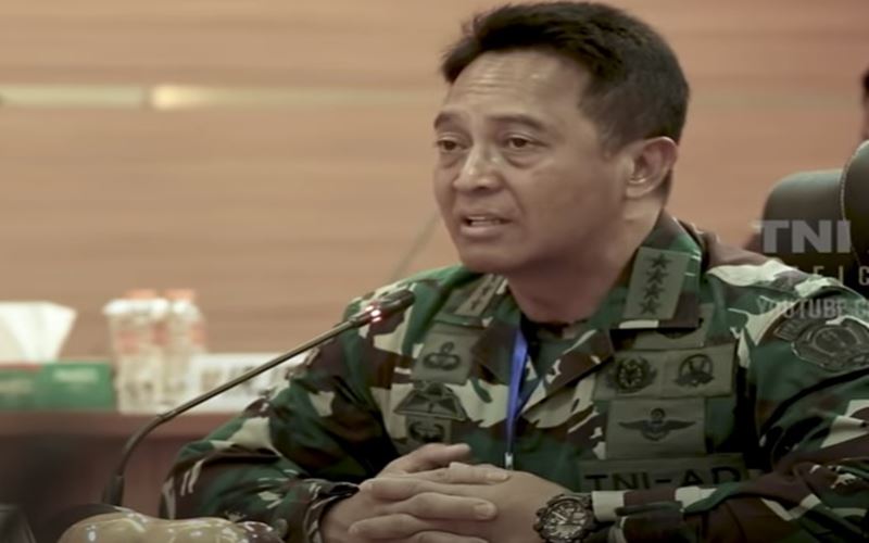  Andika Perkasa Calon Tunggal, Besok Komisi I DPR Rapat Pergantian Panglima TNI