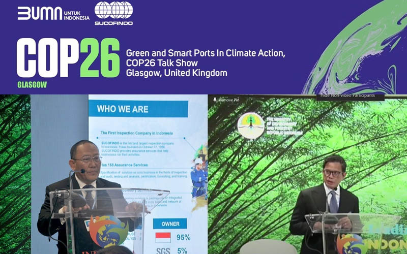  Sucofindo dan Pelindo Siap Kembangkan Green & Smart Port