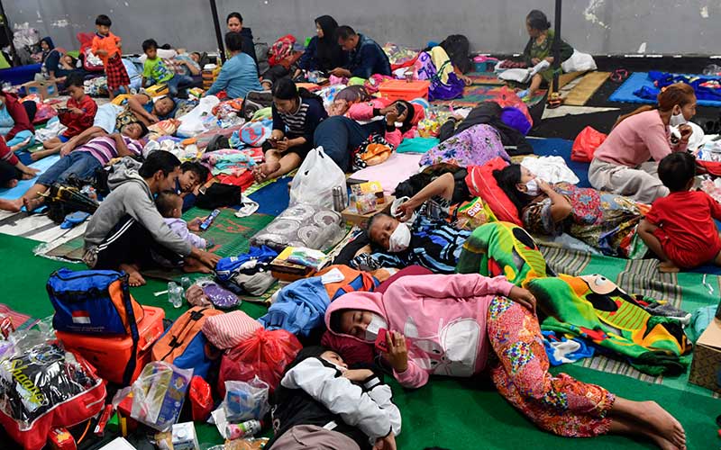  Ratusan Warga di Kota Malang Mengungsi Akibat Banjir Bandang