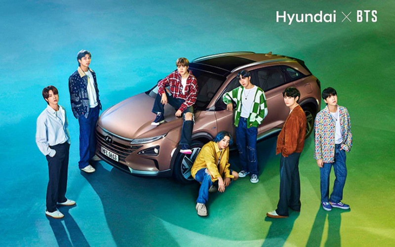  Asyik, Hyundai Sediakan Foto Interaktif Bareng BTS di GIIAS