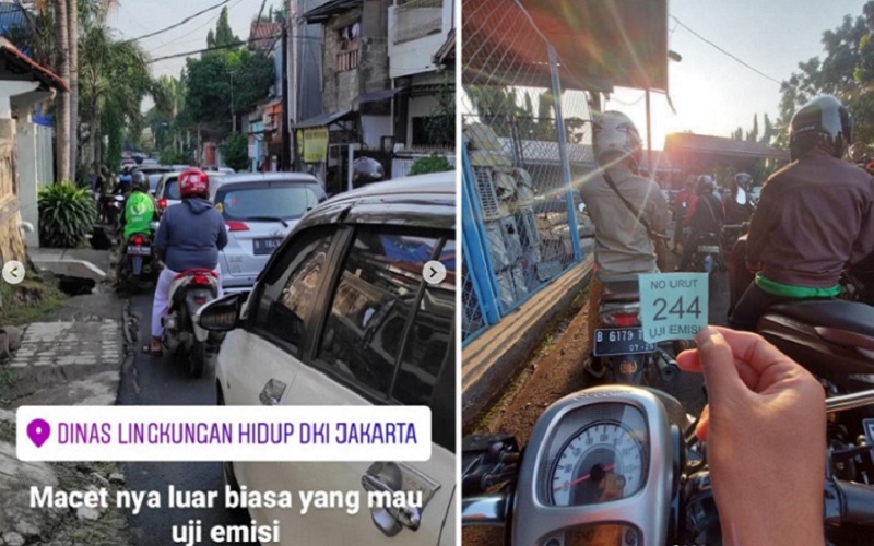  PENGATURAN KENDARAAN BERMOTOR : Penerapan Sanksi Uji Emisi Ditunda Januari 2022