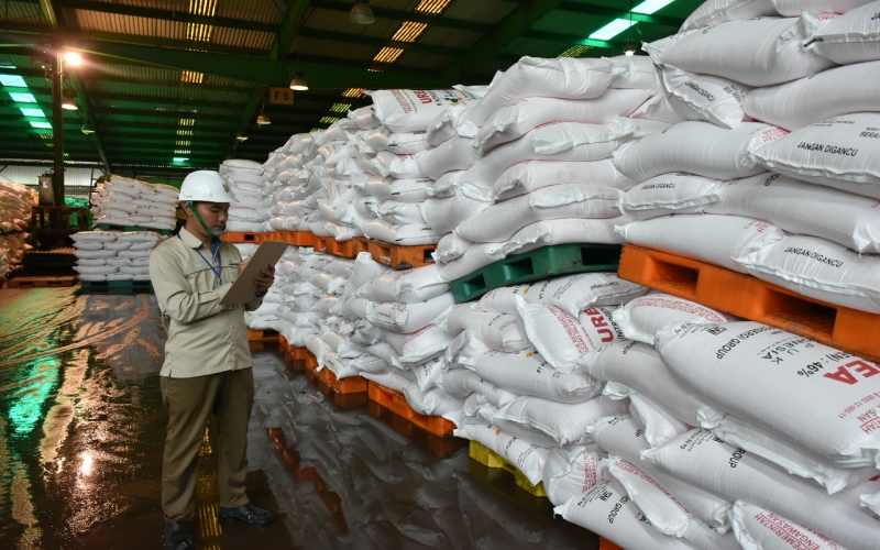 Masuk Masa Tanam, Pusri Palembang Siapkan Stok Pupuk Bersubdisi