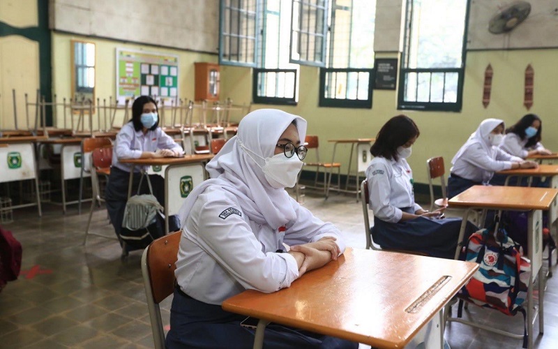  54 Sekolah yang Dihentikan PTMT di Kota Bandung Kembali Mulai KBM