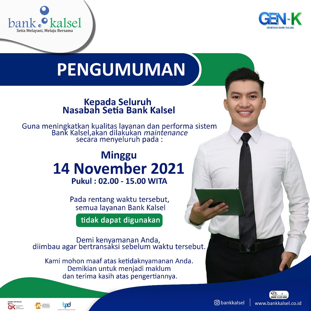  Bank Kalsel Go Live Core Banking System Temenos T24