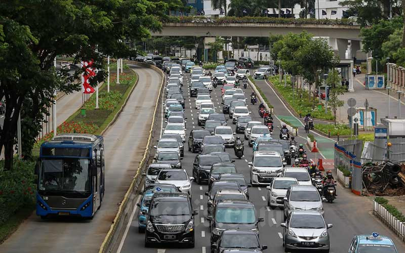  Masuk PPKM Level 1, Arus Lalu Lintas di DKI Jakarta Meningkat 20 Persen