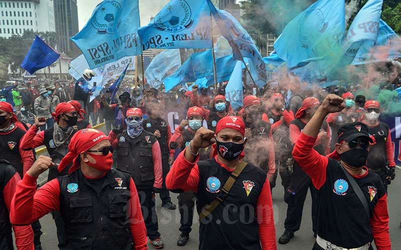  Minta Kenaikan UMP, Buruh Gelar Aksi di Jakarta