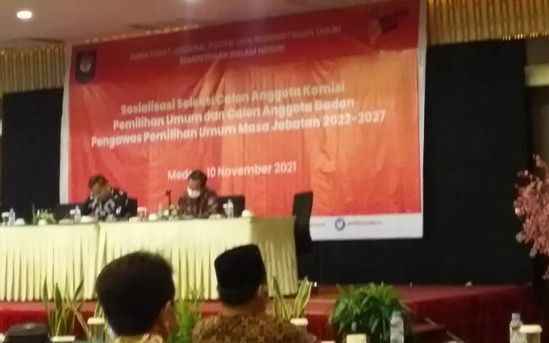  Kejar Target 600 Pendaftar Calon Anggota KPU dan Bawaslu, Kemendagri Sosialisasi di Sumut