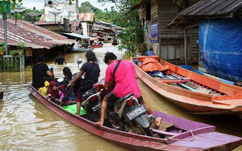  BNPB Berikan Rp1,5 M untuk Penanganan Banjir di Kalimantan Barat