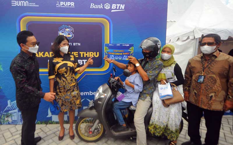  BTN Gelar Akad Kredit Massal BP2BT Secara Drive Thru di Lombok