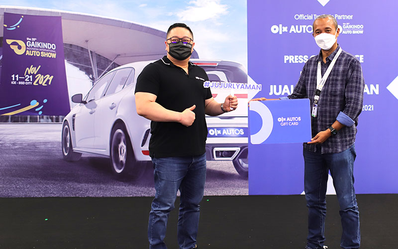  OLX Autos jadi Mitra Resmi Tukar-Tambah di GIIAS 2021 