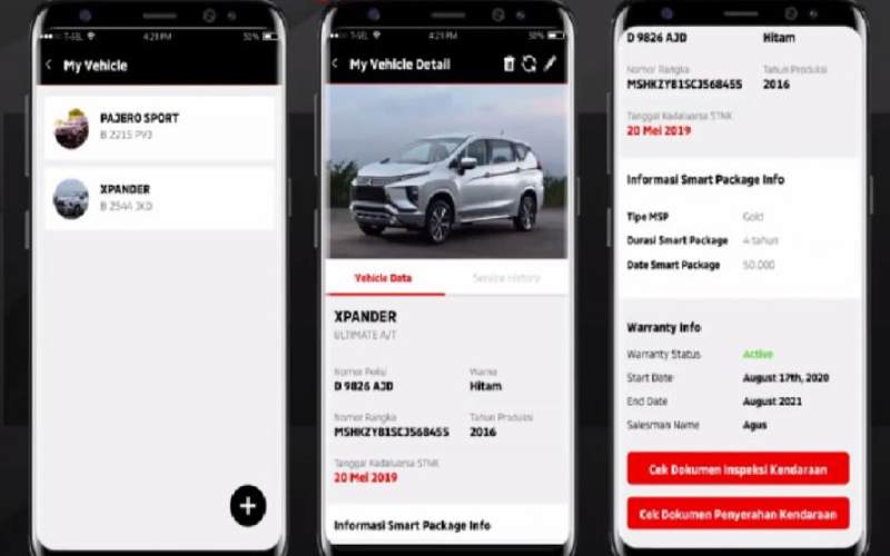  Kembangkan Aplikasi My Mitsubishi Motors ID, Ini Fitur-fitur Barunya 