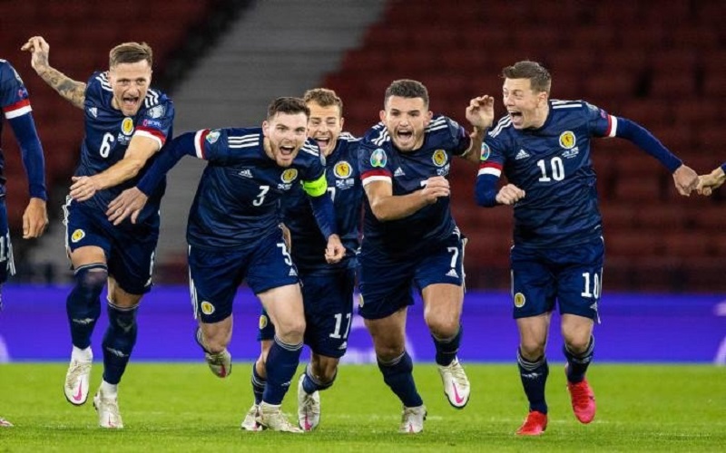 Hasil Kualifikasi Piala Dunia 2022 Zona Eropa: Skotlandia Bungkam Denmark