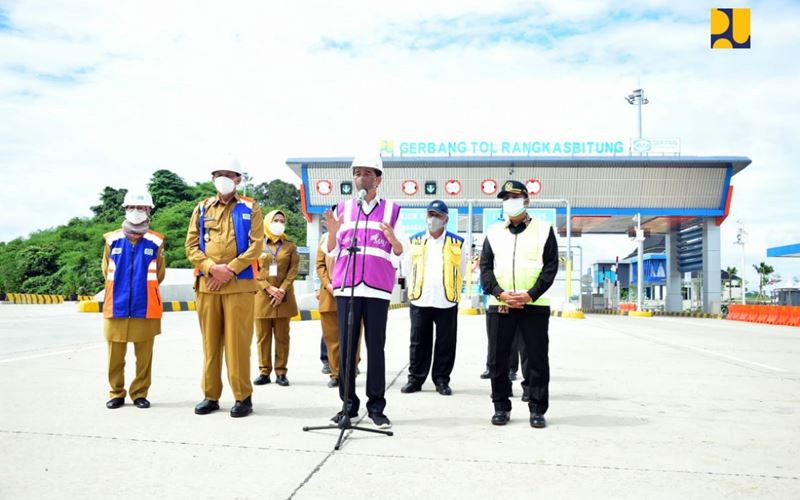  Presiden: Tol Serang-Panimbang Bisa Buka Arus Investasi Wisata di Tanjung Lesung