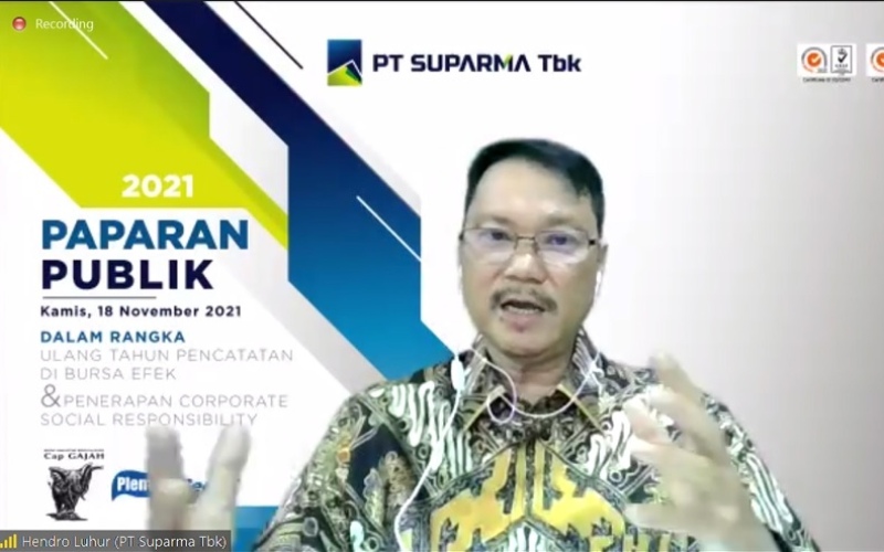  Emiten Tisu Suparma (SPMA) Realisasikan Belanja Modal 95 Persen