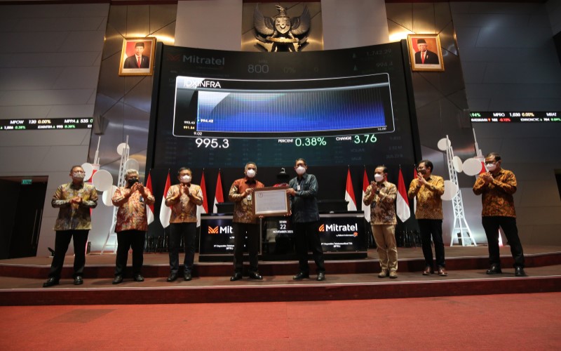  Penyebab Saham Mitratel (MTEL) Dijual Asing pada Hari Perdana Melantai di BEI