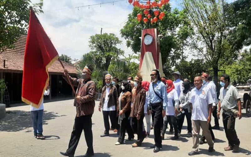  Pedagang Sayur Soloraya Deklarasikan Dukung Ganjar